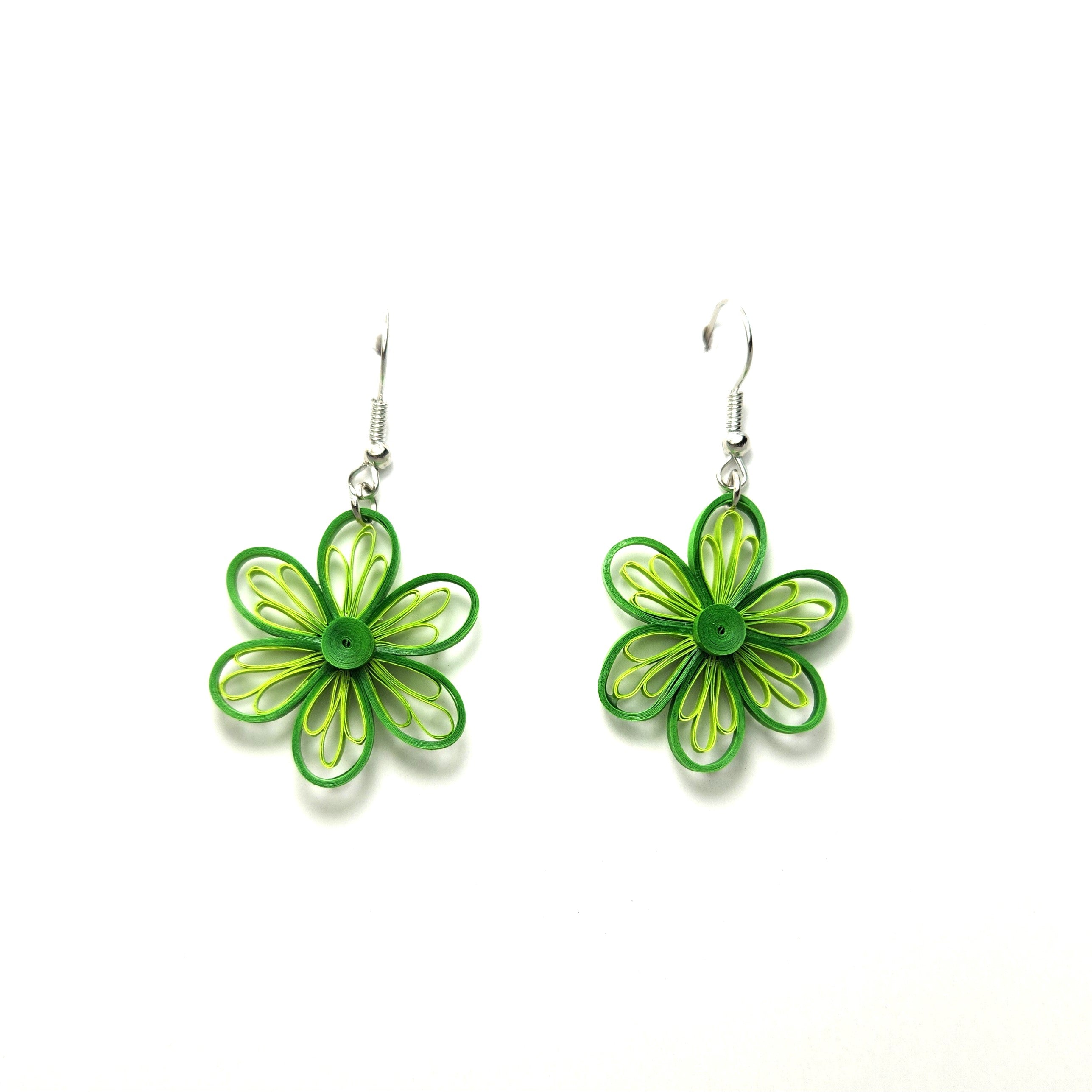 #107 G - Green Flower