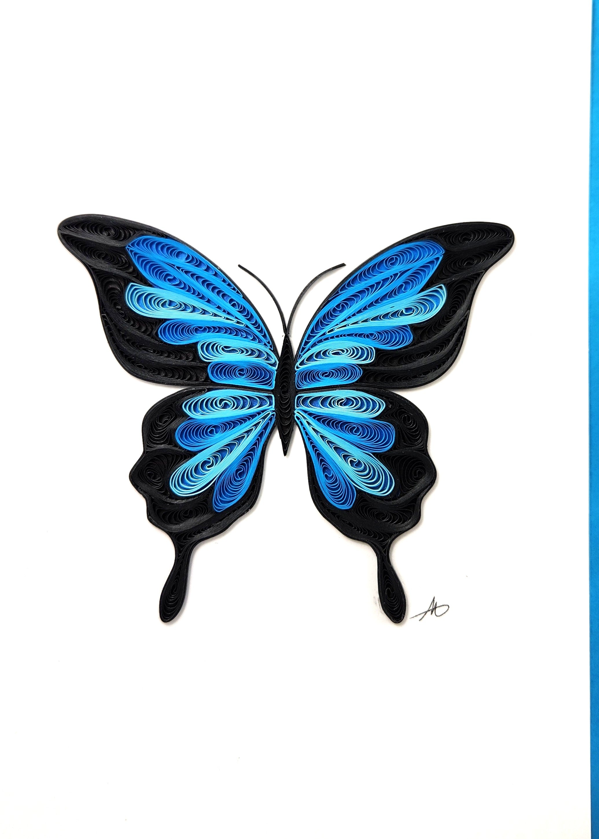 #241 -  Blue Butterfly