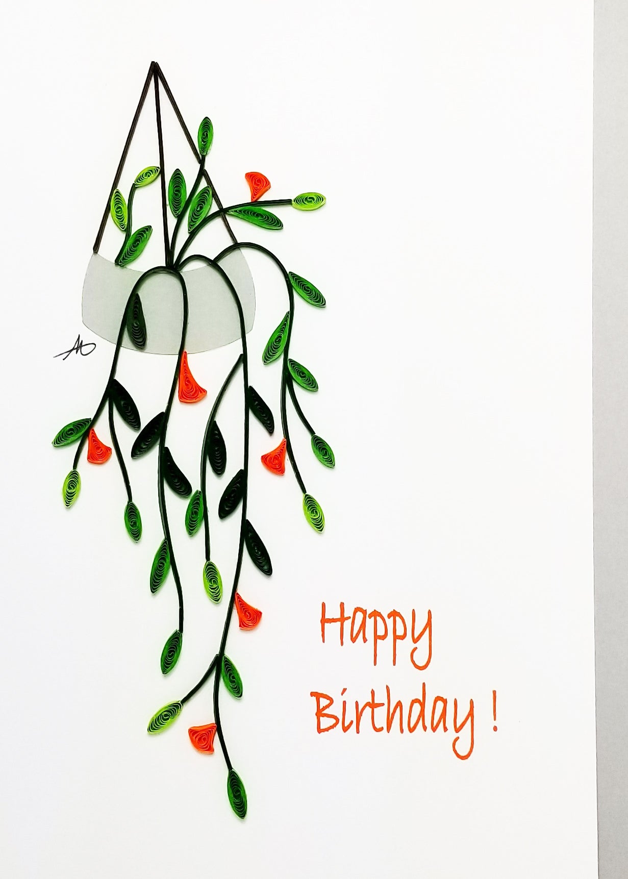 #508 - Happy Birthday Goldfish Plant