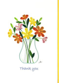 #708 F - Thank You Flowers Vase